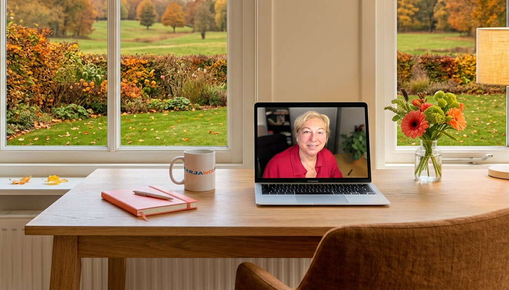 Bureau herfst paginaheader uitmidden