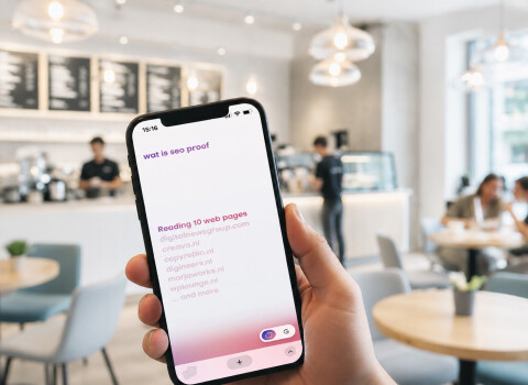 Mockup zoeken met AI fris
